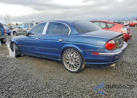 2000 Jaguar S-Type из США, поврежденный, VIN SAJDA01D0YGL25347